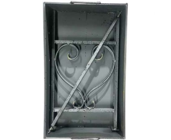 Кованый мангал с узором Маркет разборный, 2 мм МК2278 – изображение 2