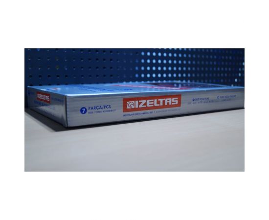 Набор отверток IZELTAS ERGONOMIK прямой+крестообразный шлиц, 7 предметов 4350008107 – изображение 3