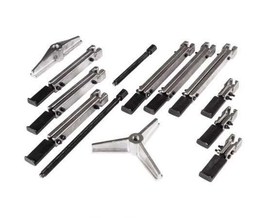 Съемник подшипников AFFIX 2-х и 3-х захватный, кейс, 13 предметов AF10412012C – изображение 3