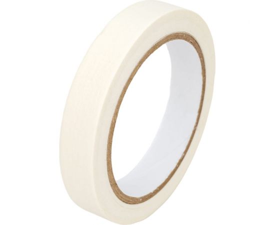 Малярная клейкая лента КОРДЛЕНД белая, 19 мм, 125 мкм, 30 м SCO-00376 – изображение 3