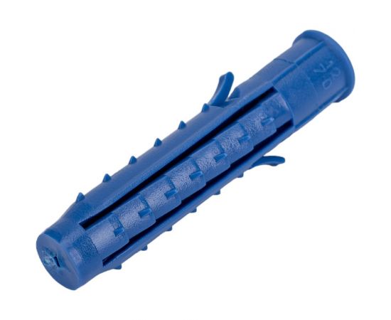 Распорный дюбель Чапай 12х70 шипы+усы, синие 200шт - пакет Tech-Krep 111137 – изображение 3