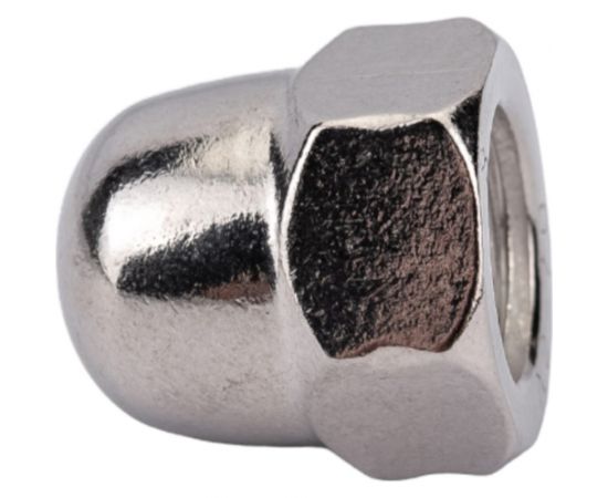 Колпачковая шестигранная гайка DINFIX DIN 1587, нерж. А2, M12, 10 шт. 00-00001954 – изображение 3