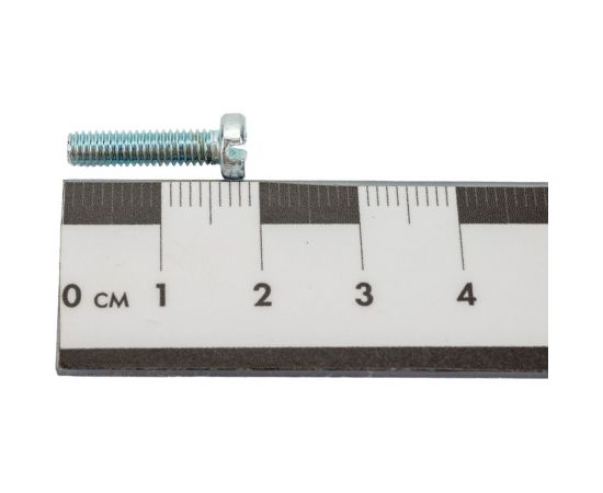 Винт с цилиндрической головкой Невский Крепеж DIN 84, оцинк. М4x16 18 шт. 802748 – изображение 4