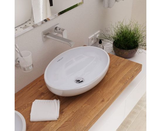 Накладной умывальник Sanita Luxe Ringo 530х340 мм 00029286 RNGSLWB01 – изображение 4