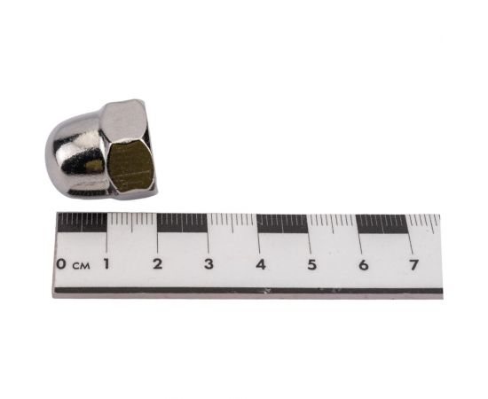 Колпачковая шестигранная гайка DINFIX DIN 1587, нерж. А2, M12, 10 шт. 00-00001954 – изображение 4