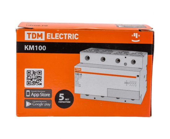Модульный контактор TDM КМ100/4-100 3НО1НЗ SQ0213-0027 – изображение 6