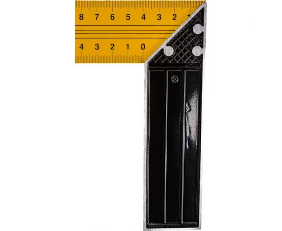 Столярный угольник желтый усиленный 500 мм FIT 19445 – изображение 7