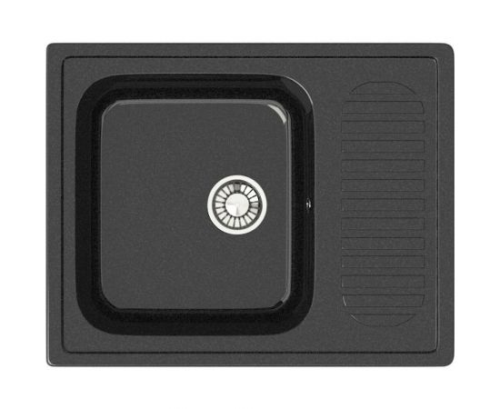 Кухонная мойка GLANZ цвет: чёрный J-015-32 