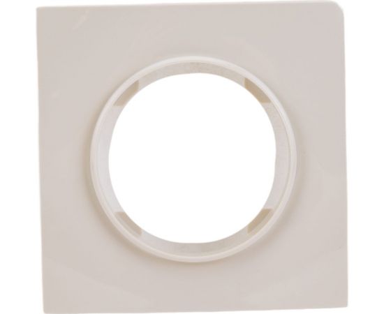 Рамка Bylectrica 1-х местная, серия ПРОВАНС квадрат, ЮЛИГ.735212.493 бежевый 