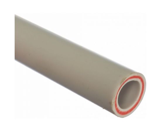 Армированная стекловолокном труба PRO AQUA PP-R RUBIS SDR 6 Белая d-32 мм 4 м PA37012P 