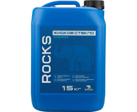 Жидкое стекло ROCKS 15 кг 043 