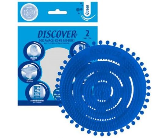 Ароматическая сетка для писсуара DISCOVER 2 шт, аромат Queen DSR7381-2 