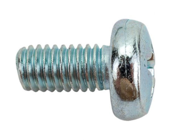 Винт Невский Крепеж DIN 7985, с полукруглой головкой, оцинк., М6x12 12 шт. 823804 