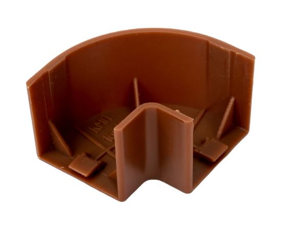 Поворот IEK ELECOR 90град КМП 16x16 дуб 4шт.компл EL-KK10D-P-016-016-K11 