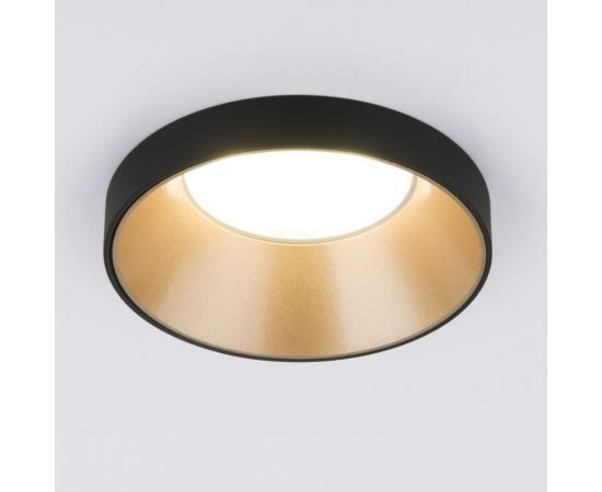 Встраиваемый светильник Elektrostandard 112 MR16, золото, черный a053341 