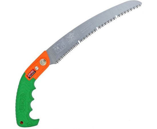 Пила самоочищающаяся изогнутое полотно в чехле, с поясным креплением SAMURAI GKC-240-LH 