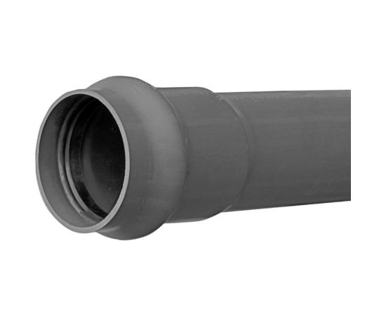 Напорная труба AQUAVIVA НПВХ 110х2,7х3000 мм SDR 41/PN 6.3 AQV3110027 37919 