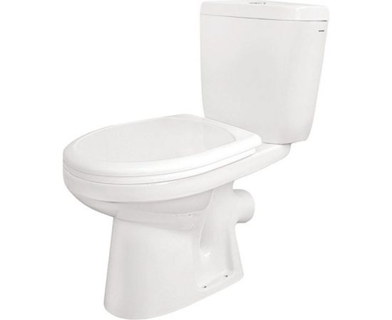 Унитаз-компакт Santek Анимо косой выпуск, 2 режима, сиденье DP 1WH302134 441390 