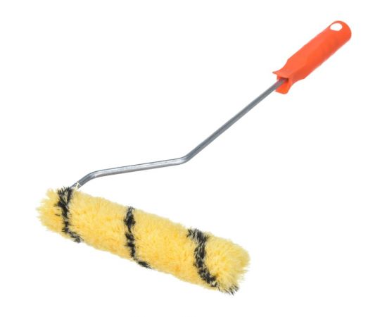 Валик DECOR 150 мм, d 15 мм, бюгель 6 мм , ворс 11 мм, полиакрил тигр, ручка удлиненная стандарт – изображение 2