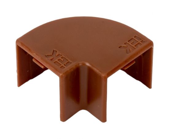 Поворот IEK ELECOR 90град КМП 16x16 дуб 4шт.компл EL-KK10D-P-016-016-K11 – изображение 2