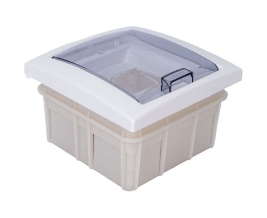 Бокс для скрытой установки Bylectrica с дверцей, КНС-4Д – изображение 2