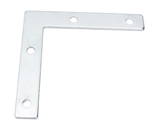 Мебельный плоский уголок VORMANN 60х60х10х1,5 мм, оцинкованный 00186 060 Z – изображение 3