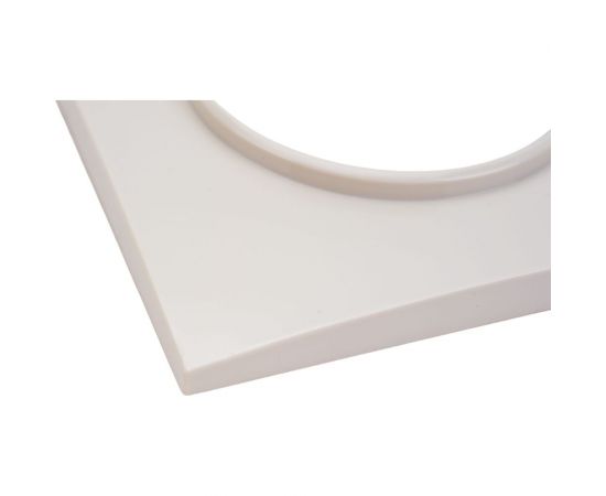 Рамка Bylectrica 1-х местная, серия ПРОВАНС квадрат, ЮЛИГ.735212.493 бежевый – изображение 3