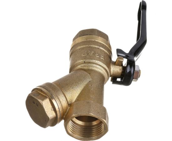 Шаровой кран с фильтром Frap 3/4 вн/вн рукоятка 531321 – изображение 3