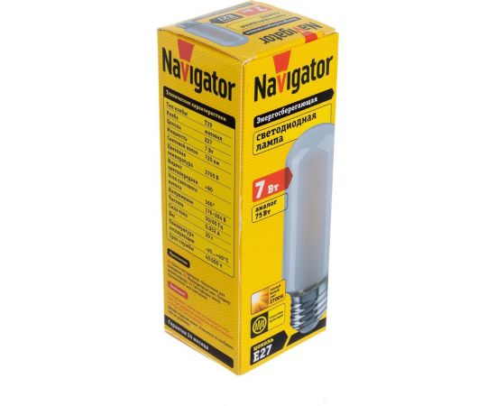 Лампа Navigator NLL-F-T39-7-230-2.7K-E27-FR 110mm 14439 – изображение 4