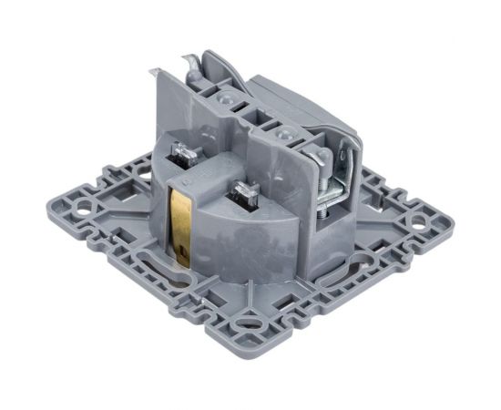 Механизм 1-местной розетки Nilson СУ с заземлением, moda-advantage белый, 20112417 – изображение 4