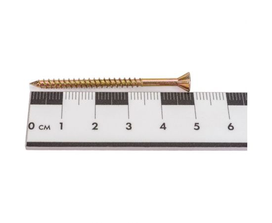 Саморез с алмазным наконечником для деревянных полов HIMTEX Проф. Torx 15, 3,5х50 мм, 200 шт. 03550FS – изображение 4