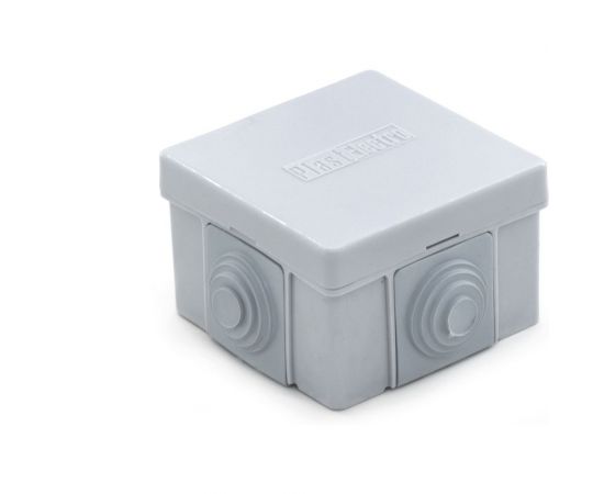 Разветвительные коробка РемоКолор для наружного монтажа, с крышкой, из полипропилена, 4 ввода, 65x65x40мм, IP54, (шт.) 89-0-184 – изображение 4