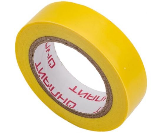 Изолента ОНЛАЙТ OIT-B15-10/Y ПВХ, желтая, Китай 61879 – изображение 4