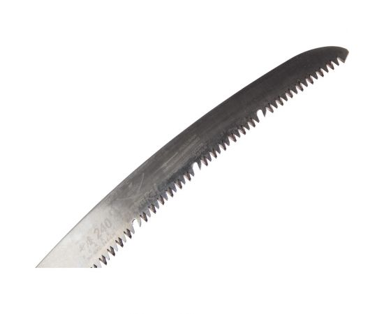 Пила самоочищающаяся изогнутое полотно в чехле, с поясным креплением SAMURAI GKC-240-LH – изображение 4