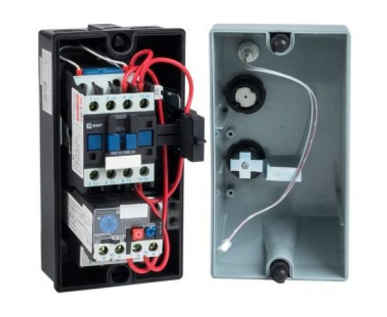 Пускатель в корпусе EKF IP65 КМЭ 12А 230В с РТЭ и индикатором PROxima SQctrp-r-12-230v-led – изображение 4