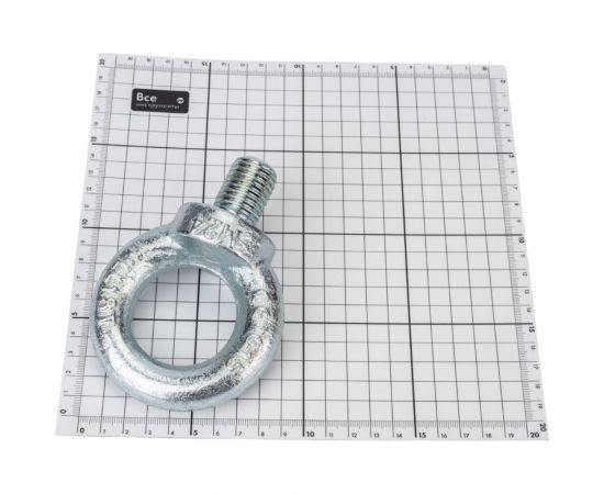 Рым-болт TOR DIN 580, 24 мм 1000901 – изображение 4