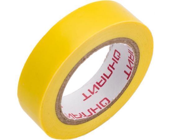 Изолента ОНЛАЙТ OIT-B15-10/Y ПВХ, желтая, Китай 61879 – изображение 5
