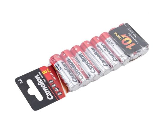 Батарейка Camelion Plus Alkaline SP8 LR6 (LR6-SP8,1.5В) 14862 – изображение 5