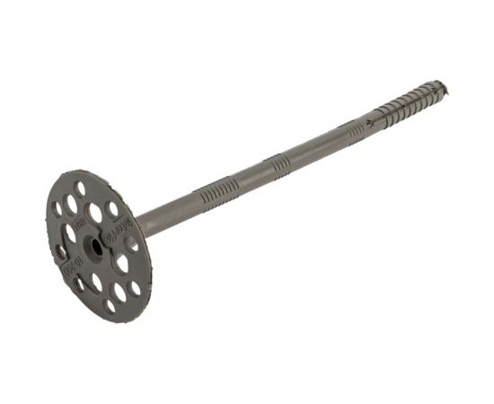 Дюбель для утеплителя с металлическим гвоздем Стройбат 10x200 25 шт 127640 – изображение 6