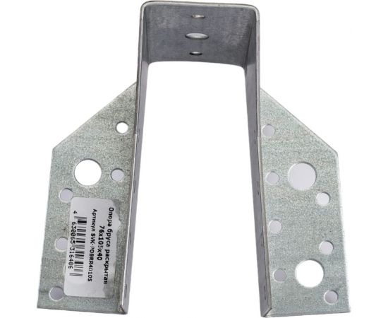 Опора бруса СВК раскрытая, 76x105x40 мм SVK-POBRR40105 – изображение 6