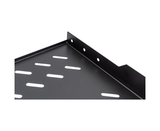 Консольная полка DATAREX 19 дюймов 1u глубина 250 мм нагрузка до 25 кг чер DR-411111 – изображение 6
