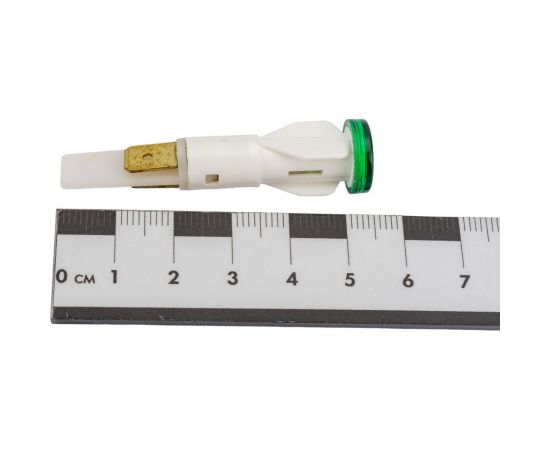 Сигнальная арматура Emas 10мм зеленая без гайки с неон. лампой S105NY – изображение 7