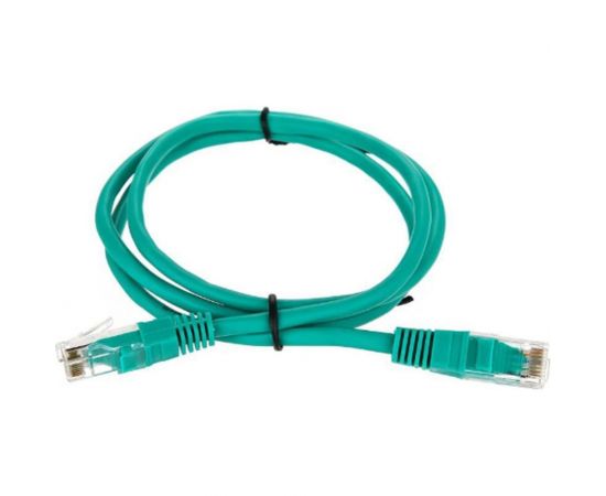 Литой патчкорд Telecom UTP, категоряи 5е, 1,0м, зеленый NA102-G-1M 