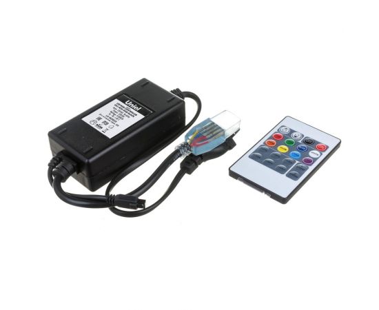 Контроллер с пультом ДУ Uniel ULC-N20-RGB BLACK 10800 