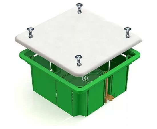 Распределительная коробка GREENEL 92х92х45мм для полых стен GE41021 