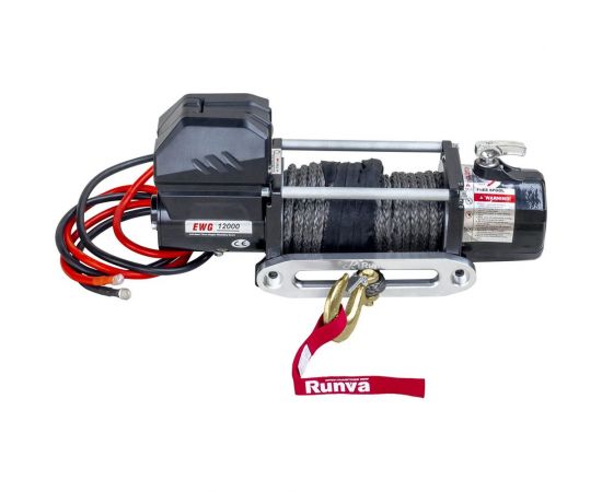 Автомобильная электрическая лебёдка RUNVA 12V Magnum 12000 lbs 5443 кг EWD12000FSR 
