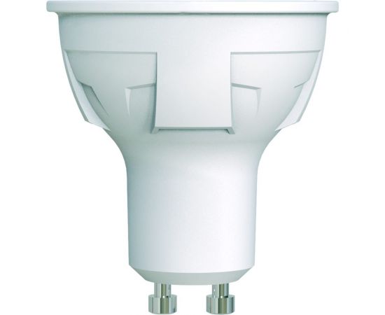 Диммируемая светодиодная лампа Uniel Форма JCDR Серия ЯРКАЯ LED-JCDR 6W/WW/GU10/FR/DIM PLP01WH UL-00003990 