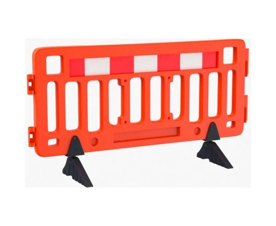 Пластиковое дорожное ограждение ТЕХНОЛОГИЯ баррикада, 2 м 1244 – изображение 11