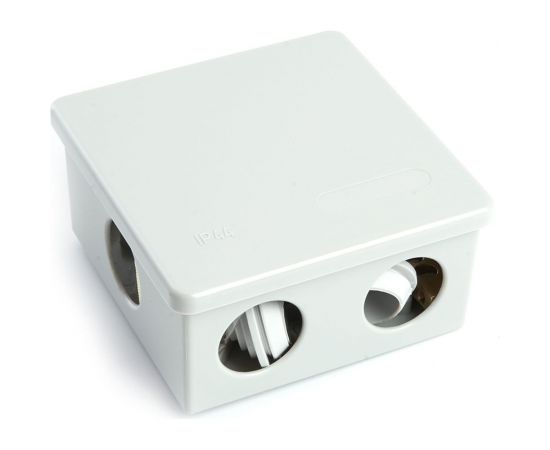 Разветвительная коробка уравнивания потенциалов STEKKER (КУП) 85*85*40мм, 6 вводов, IP44, светло-серая, EBX20-36-44 (GE41360) 39996 – изображение 2
