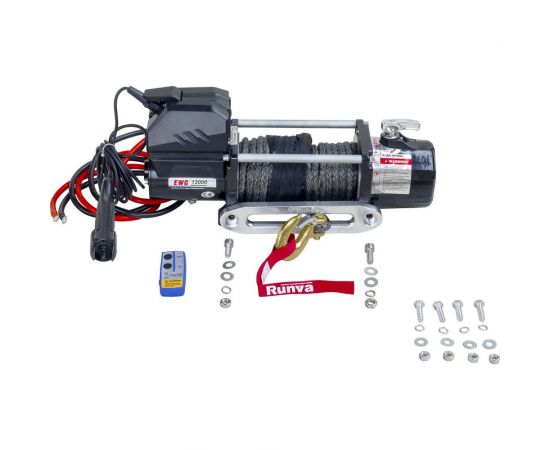 Автомобильная электрическая лебёдка RUNVA 12V Magnum 12000 lbs 5443 кг EWD12000FSR – изображение 2